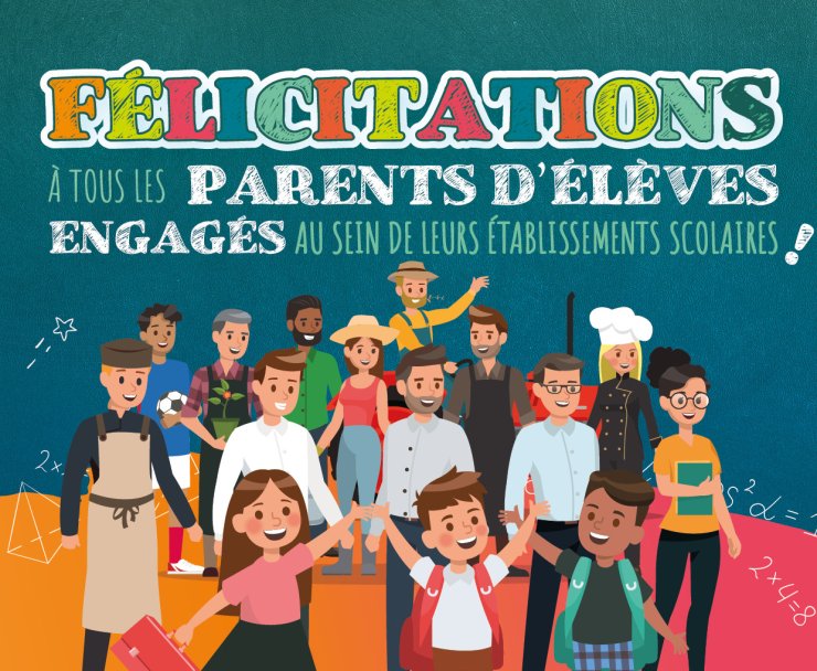 félicitations aux parents d'élèves engagés !