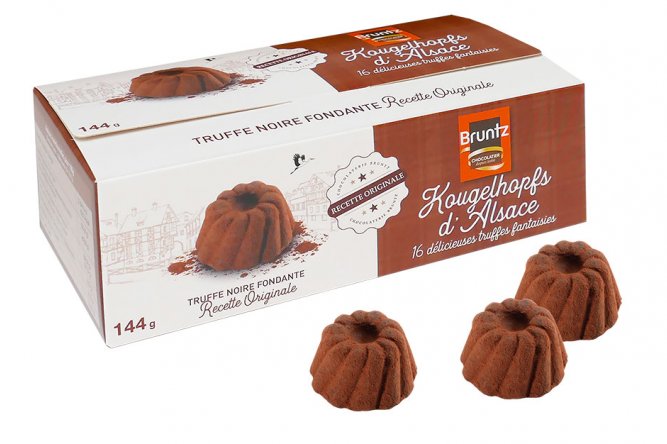 Truffes Kougelhopfs chocolat noir 