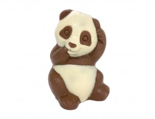 moulage chocolat au lait panda