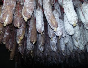 saucisson montserret sechoir