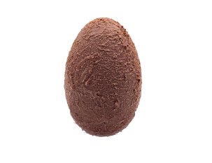 oeuf de pâques chocolat chiné